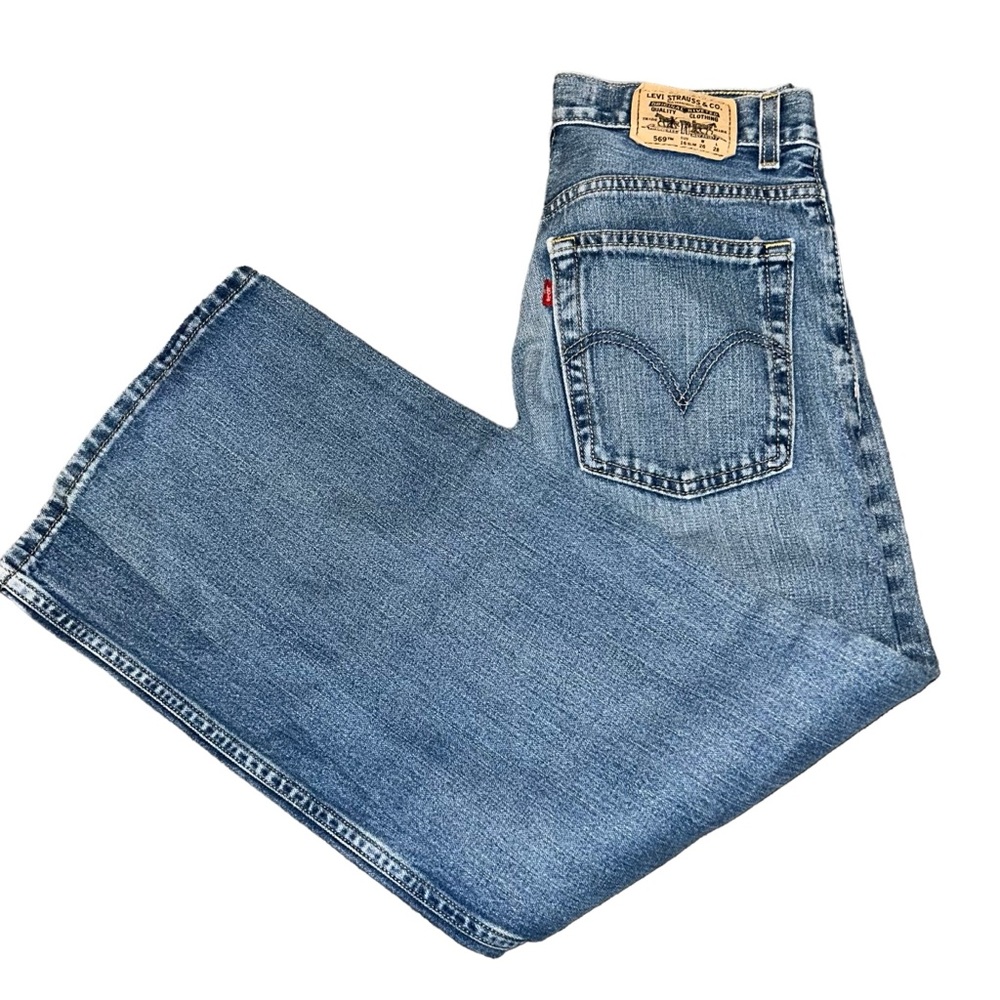 Levi's Light Blue Classic Straight Jeans
